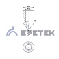 Ezetek Наконечник стержня заземления 16 мм, сталь (арт. EZ_90326)