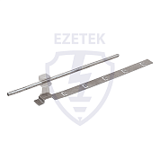 Ezetek Держатель проводника круглого 6-8 мм для черепичной кровли прозрачный, сталь оцинкованная (арт. EZ_91038)