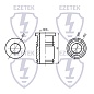 Ezetek Гайка запрессовочная М18 28 мм для активного молниеприемника (арт. EZ_90999-1)