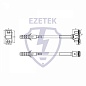 Ezetek Держатель проводника круглого 8-10 мм l=120, для бетонного фасада, сталь оцинкованная (арт. EZ_90025)