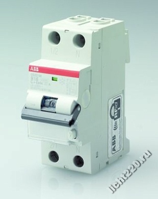 ABB Дифференциальный автомат DS201 M B6 AC100 (арт.: 2CSR275040R2065)