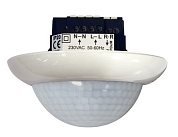 BEG (PD4-S-FM) Датчик SLAVE потолочный 360°, диаметр действия 24м., скрытый монтаж в установочную коробку / IP20 / белый (арт. BEG_92163)