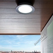 LL7273 - Потолочный светильник, серия CONUS, Linea Light, Италия, цвет серый