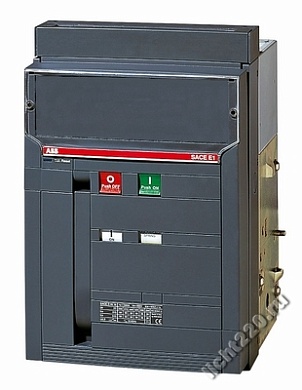 ABB Emax Выключатель-разъединитель стационарный E1B/MS 1600 3p F HR (арт.: 1SDA058857R1)