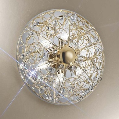 Настенно-потолочный светильник Kolarz (Австрия) серия Arabesque (арт. 0106.16M.3.SsT)