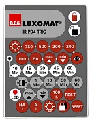 BEG (IR-PD4-TRIO) Пульт управления PD4-M-TRIO-DIM, в комплекте настенный держатель / серый (арт. BEG_92097)