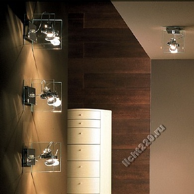 LL4600 - Настенно-потолочный светильник, серия ORBIS, Linea Light, Италия, цвет Хром