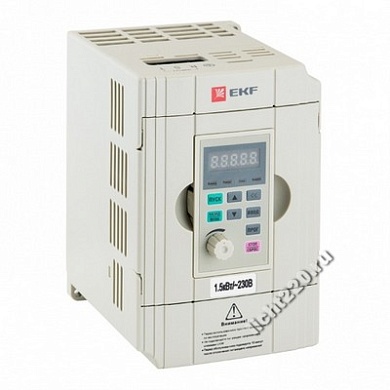 VT100-1R5-1B  - EKF PROxima Преобразователь частоты 1,5/2,2кВт 1х230В VECTOR-100