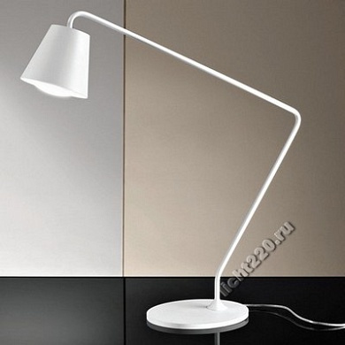LL7281 - Настольная лампа, серия CONUS, Linea Light, Италия, цвет белый