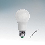 Lightstar Лампа LED 220V A60 E27 6W=60W 360G WH 4200-4500K 20000H DIMM (арт. LIGHTSTAR_931004)