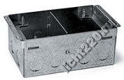 L054003 - Legrand монтажная коробка для люков под заливку в бетон, металл, 8 (2х4) модулей
