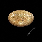 Lightstar (MX600008-4A) Люстра потолочная ZUCCHE 4х60W E14 золото/янтарь (арт. LIGHTSTAR_820343)