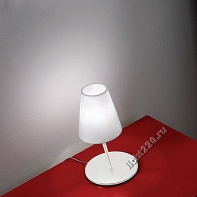 LL7194 - Настольная лампа, серия SHANGHAI, Linea Light, Италия, цвет белый
