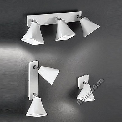 LL6510 - Настенно-потолочный светильник, серия ZEN, Linea Light, Италия, цвет белый