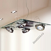 LL6919 - Подвесной светильник, серия BLOCK, Linea Light, Италия, цвет Хром