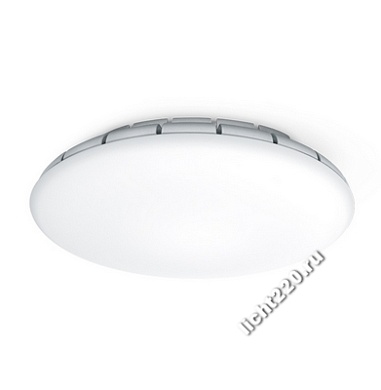 Настенно-потолочный светодиодный сенсорный светильник Steinel RS PRO LED S1 W Glass sensor 005931, IP 20, цвет белый, плафон матовый, внутренн POWERLED WHITE  16, 16 Вт, угол 360°