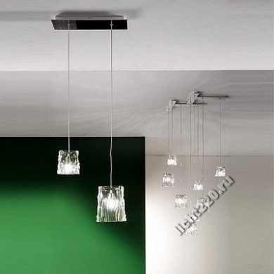 LL6964 - Подвесной светильник, серия RIFLESSI, Linea Light, Италия, цвет Хром