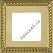 FEDE SEVILLA - Рамка на 1 пост, цвет bright gold (FD01231OB)