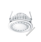 Встраиваемый потолочный светодиодный сенсорный светильник Steinel RS PRO DL LED 21W KW sensor  664619, IP 23, цвет белый, POWERLED WHITE  21, 21 Вт, угол 360°