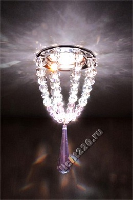 Kantarel Точечный светильник FLOW crystal,violet