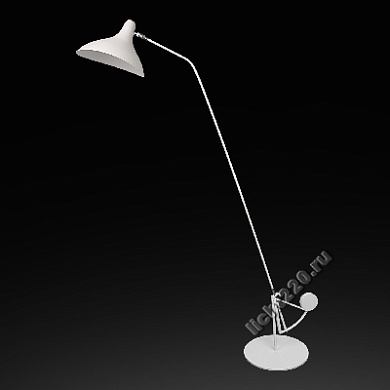Lightstar (ML14003041-1А) Торшер MANTI 1х40W Е14 White (арт. LIGHTSTAR_764706)