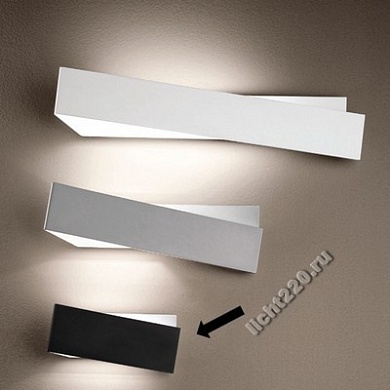 LL6999 - Настенный светильник, серия ZIG ZAG, Linea Light, Италия, цвет Черный-Белый