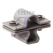Держатель молниеприемника 22 мм, сталь оцинкованная Ezetek 72745