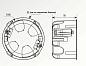 080188Legrand монтажная коробка Batibox, диаметр 80 мм, глубина 50 мм, для встраиваемых блоков IP44 арт. 0897.. (арт. L080188)