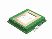 G401 - Simon коробка для монтажа в бетон люков SF400-1, KF400-1, 52050204-035, h - 54-89,5мм, 419х384мм, пластик
