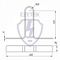 Компенсатор полосы, сталь оцинкованная Ezetek 75025
