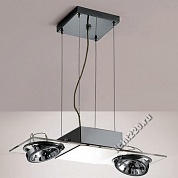 LL6918 - Подвесной светильник, серия BLOCK, Linea Light, Италия, цвет Хром