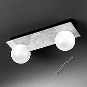 LL6895 - Настенно-потолочный светильник, серия BO, Linea Light, Италия, цвет серебро