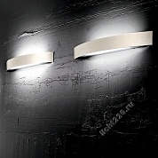 LL1033 - Настенный светильник, серия CURV', Linea Light, Италия, цвет Матовый никель