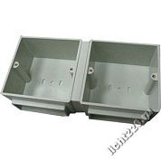 L650331 - Legrand монтажная коробка для люков под заливку в бетон, пластик, 6 (2х3) модулей