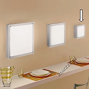 LL6700 - Настенно-потолочный светильник, серия WINDOW, Linea Light, Италия, цвет серый