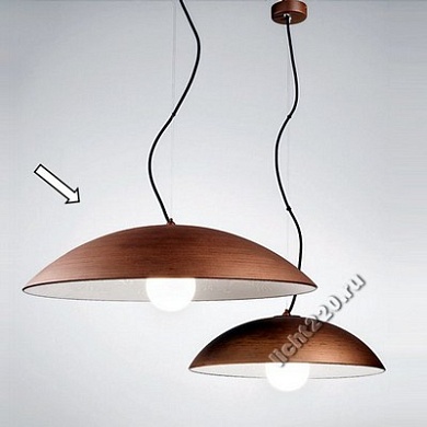 LL6717 - Подвесной светильник, серия FLOREALE, Linea Light, Италия, цвет бронза