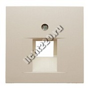14078982Berker центральная панель для розетки UAE цвет: бежевый, с блеском Berker (арт. B14078982)