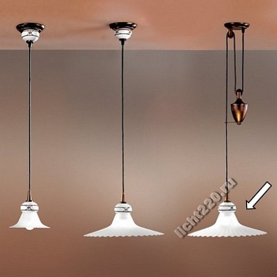 LL2646 - Подвесной светильник, серия MAMI, Linea Light, Италия, цвет Отделка под ржавчину