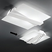 LL7290 - Потолочный светильник, серия ZIG ZAG, Linea Light, Италия, цвет белый