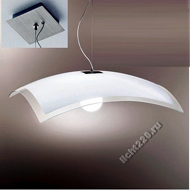 LL1017 - Подвесной светильник, серия MIE, Linea Light, Италия, цвет Никель