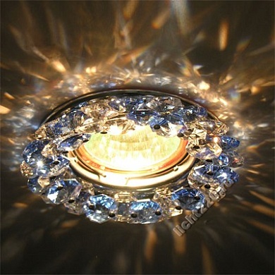 Kantarel Точечный светильник VASILEK medium sapphire,crystal