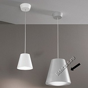 LL7255 - Подвесной светильник, серия CONUS, Linea Light, Италия, цвет серый