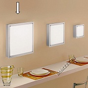 LL6702 - Настенно-потолочный светильник, серия WINDOW, Linea Light, Италия, цвет серый