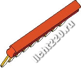 ABB перемычка PC5.34 V/J, , шаг 5мм, 34 пол. (арт.: 1SNA290367R1600)