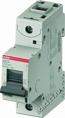 ABB Автоматический выключатель 1-полюсный S801S C100 (арт.: 2CCS861001R0824)