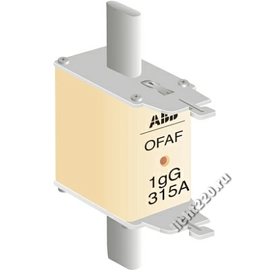 ABB Предохранитель OFAF1H250 250A тип gG размер1, до 500В (арт.: 1SCA022627R4650)