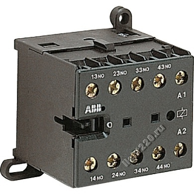 ABB Миниконтактор K6-40-E 3A (400В AC3) катушка 42В АС (арт.: GJH1211001R0402)