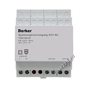 75910001Berker блок питания 24 В AC REG цвет: светло-серый instabus KNX/EIB (арт. B75910001)