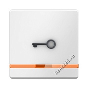 16516069Berker клавиша выключателя с оранжевой линзой и выступающим символом &amp;amp;amp;amp;amp;quot;Дверь&amp;amp;amp;amp;amp;quot; цвет: полярная белизна, бархатный, серия Q.1 (арт. B16516069)