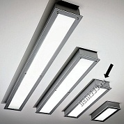 LL4620 - Настенно-потолочный светильник, серия WINDOW, Linea Light, Италия, цвет серый